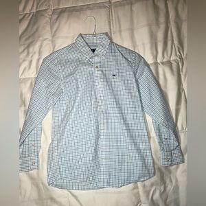 Boys Vineyard Vines Button Down Shirt S 8-10